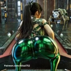 3d ai_generated alisai752 animated ass ass_focus big_ass booty butt_focus eve_(stellar_blade) huge_ass stellar_blade tagme twerking video