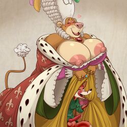 queen fiere from disney by lonbluewolf
