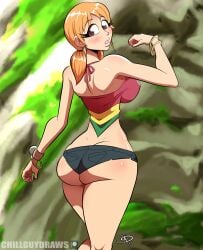 nami (one piece) from one piece by chillguydraws