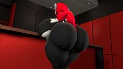3d 3d_(artwork) back_view digging_up_in_they_ass gardevoir huge_ass interior interior_background ironhawk original_character pokemon pokemon_(species) rear_view red_hair sirnight source_filmmaker start_digging_in_yo_butt_twin tagme