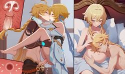 1boy 1girls aether_(genshin_impact) ai_generated ass before_and_after blk9201 brother_and_sister carrying_partner clitoris cum cum_in_pussy cum_in_uterus cum_inside cumdrip ejaculation fertilization genshin_impact happy impregnation inbreeding incest incest_impregnation incest_pregnancy internal_cumshot kissing kissing_while_penetrated lumine_(genshin_impact) nude ovum penis penis_in_pussy penis_out pregnant pussy pussy_juice siblings sperm_cell twincest twins uterus vaginal_penetration x-ray