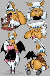 rouge the bat from sonic (series) by hunksrighty