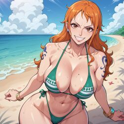 nami (one piece) from one piece by ps-ai