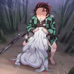 kamado tanjirou from demon slayer by darklust