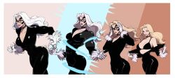 black cat (marvel) from marvel by spideyjosh-art