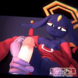 1:1 3d_(artwork) 3d_animation animated anthro bouncing_breasts breasts claws clothed clothing digital_media_(artwork) ear_piercing eyelashes feet felid feline female floppy_ears foot_fetish foot_play footjob forehead_gem fur gem goumang_(nine_sols) halo loop makeup male male/female mammal nine_sols piercing red_candle_games sex simple_background solarian talonjob talons tednotbob toe_claws toes topwear