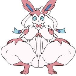eeveelution from pokemon by chudnari