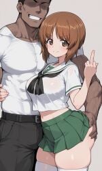 nishizumi miho from girls und panzer