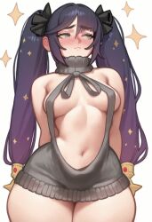 mona (genshin impact) from genshin impact by cr00wy