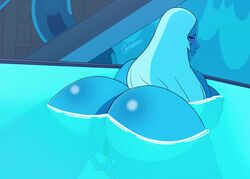 animated ass bathing big_ass big_breasts blue_diamond_(steven_universe) blue_skin cartoon_network cartoonsaur closed_eyes diamond_authority female gem_(species) masturbation mp4 nipples no_sound nude pussy steven_universe thick_thighs video