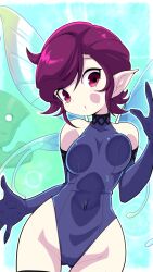 1girls 2020s 2025 atlus big_ears breast_press breast_squeeze breasts camel_toe cameltoe cheek_squish cleavage_through_clothing clothing cute fairy fairy_only fairy_wings female female_only glass_wall gloves humanoid humanoid_only large_ears latex latex_clothing latex_leotard latex_swimsuit leaning leaning_forward leaning_on_wall leaning_on_window leotard long_gloves megami_tensei navel_line nollety one-piece_swimsuit open_eyes pink_eyes pixie_(megami_tensei) png pointy_ears pressing_breasts purple_clothing purple_gloves purple_hair purple_latex purple_leotard purple_long_gloves purple_rubber purple_swimsuit rubber rubber_clothing rubber_leotard shin_megami_tensei shiny_clothes small_mouth solo squeezing_breasts squeezing_cheek swimsuit tight_clothing window wings