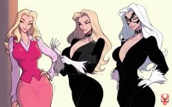 black cat (marvel) from marvel by spideyjosh-art