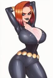 black widow (marvel) from marvel by minicop2001