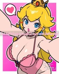 princess peach from mario (series) by iamsyntara