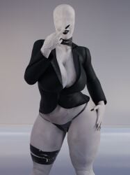 slenderwoman from creepypasta by aborrozakale