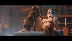 1girls 2025 3d 4k areolae artist_name ashwu_fn big_breasts black_hair blue_hair breasts breasts_out feet female female_only fortnite hi_res highres light-skinned_female light_skin looking_at_viewer multicolored_hair nipples no_text no_text_version nose_piercing on_back on_bed open_mouth outdoors partially_clothed penis_grab phaedra_(fortnite) piercing presenting presenting_pussy punk_princess_phaedra_(fortnite) purple_hair pussy septum_piercing solo straps twitter_username video_games