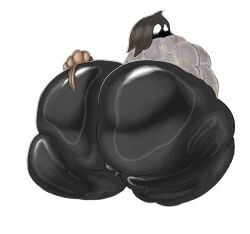 ass jim from hollow knight (franchise) by diamondtears