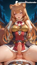 raphtalia from patreon by tsukoneko