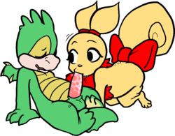 all_fours alpha_channel bodily_fluids closed_eyes cum dragon duo fellatio female feral genital_fluids green_body green_scales jumpstart_games looking_at_another looking_at_partner male mammal mane neopet_(species) neopets nude oral penile red_bow red_mane rodent scales sciurid scorchio_(neopets) sex sitting_up straight sucking unknown_artist usul_(neopets) video_games