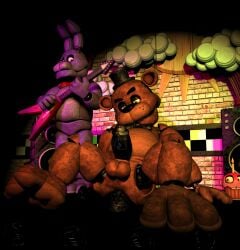 bonnie (fnaf) from five nights at freddy's by ffp3d