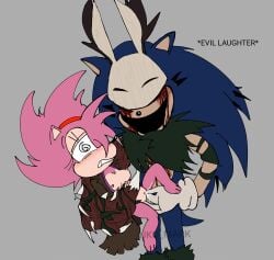amy_rose blood_on_face blush breasts classic_amy_rose dizzy fingering fluids furry kolossos kylie_(pcport) naked nipples outcome_memories size_difference sonic.exe_(series) squirting straight_sex text undressed unnamed_amy_vessel vagina