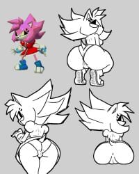 amy rose from sonic (series) by sirsmol