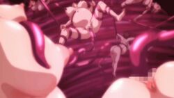 9girls anal animated animated_gif ass birthing birthing_monster breasts flesh_tunnel gif larva nipples pregnant pregnant_female rakuen_shinshoku_island_of_the_dead seedbed tentacle tentacle_pit unknown_character