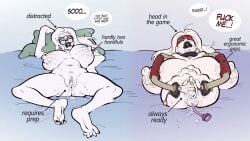 1girls amputee before_and_after black_lipstick body_modification breast_expansion feet handlebars human_fleshlight nail_polish on_back on_bed quadruple_amputee sparrow_(artist) spider_web_pattern tagme white_hair white_skin