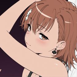 misaka mikoto from blacked by shrubby