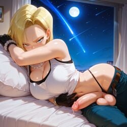 android 18 from dragon ball by twoderrick