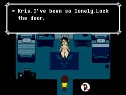dess holiday from deltarune by nsfwfromd