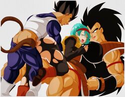 1girls 2020 2boys ahe_gao anal anal_sex armor ass big_ass black_leggings black_legwear blue_eyes blue_hair boots bulma_briefs bulma_briefs_(frieza_saga) clothed clothing color curvaceous double_penetration dragon_ball dragon_ball_z dubious_consent eyes_squinting female headband huge_ass human interspecies leggings light-skinned_female light_skin line_art long_hair male mmf_threesome muscles muscular muscular_male nala1588 open_mouth questionable_consent raditz ripped_clothing ripped_pants short_hair simple_background squinting straight tail threesome tongue tongue_out vaginal_penetration vaginal_sex vegeta white_background