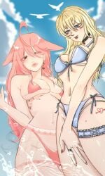 2girls ambiguous_penetration ass big_breasts black_background blush breasts breasts_out cat_ears cat_girl catgirl cute eggs energy feline female female/male female_focus happy heavy_breasts heterochromia horny huge_breasts inside large_ass large_breasts long_hair looking_pleasured lustful_eyes male male/female naked naked_female naked_male nipples no_background no_panties nude nude_female nude_male_nude_female pierced_nipples pink_nipples pounding_ass sex sex_toys shy sifu straight sweet tail thick thick_ass thick_thighs thick_waist woman_only women yuna_tao beach collaboration girls womens woman womans duo boobs tits titties hot_girls hot_girl