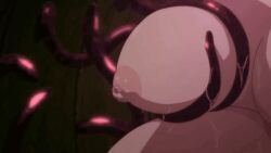 aria_kimura breast_squeeze breasts gif lactation nipples rakuen_shinshoku_island_of_the_dead tentacle tentacle_around_breast