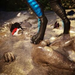 1:1 3d_(artwork) 4k absurd_res animal_genitalia animal_penis anthro anthro_on_anthro ball_crush ball_squeeze balls biped black_body black_boots black_clothing black_footwear black_fur black_shoes blender_(artwork) blender_cycles_(artwork) blue_body blue_fur blue_penis bodily_fluids bondage boot_on_balls boot_on_penis boots canid canine canine_genitalia canine_penis canis claws clothed clothing cock_and_ball_torture crush cum cum_dripping_from_penis cum_on_penis depth_of_field digital_media_(artwork) dirt dirty dirty_boots dirty_shoes dominant dragonplayer dragonplayer_(character) duo erection feet flat_balls foot_crush foot_fetish foot_on_balls foot_on_penis foot_play footwear forest fox fur genital_fluids genital_torture genitals grey_body grey_fur hair hi_res hindpaw hybrid inside jacket jex knot leather leather_boots leather_clothing leather_footwear leather_jacket leather_topwear legwear male male/male mammal mud mud_bath mud_covered muddy multicolored_body nude on_ground open_mouth orgasm outside pain pascifolf paws penis penis_squeeze plant reflection restraints rexouium sex shoes shoes_on slim slim_anthro slim_male slim_sub smile standing standing_on_balls submissive submissive_male tail topwear torture trampling tree white_body white_fur