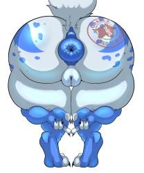 absurd_res anthro anus arctic_fox arctic_wolf bent_over_with_legs_held_straight big_butt bovid bovine branding_mark butt butt_heart canid canine canis cattle coffehybrid domestic_cat felid feline felis female fox genitals hi_res huge_butt hybrid hyper lalonchera22 mammal plump_labia presenting presenting_anus puffy_anus slightly_chubby solo thick_thighs true_fox vulva wide_hips wolf