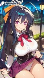 akeno himejima from high school dxd by skypassion