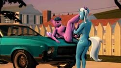 3d 3d_(artwork) alicorn animated anthro balls big_breasts big_penis breasts car cutie_mark dickgirl dickgirl/dickgirl digital_media_(artwork) dominokotya dominothecat driveway duo equine equine_penis friendship_is_magic furry futa_on_futa futanari futatwi gynomorph gynomorph/gynomorph hands_on_penis horse horsecock mp4 my_little_pony nipples on_car penetration pony princess_twilight_sparkle_(mlp) sound straight_hair trixie_lulamoon_(mlp) twilight_sparkle_(mlp) unicorn veiny_penis video