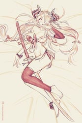 draph race (granblue fantasy) from granblue fantasy by bbc-chan