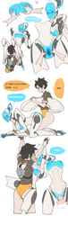 2d blue_nipples breast_grab breasts echo_(overwatch) futa_on_female futanari intersex_penetrating overwatch overwatch_2 pussy robot tagme technophilia tracer