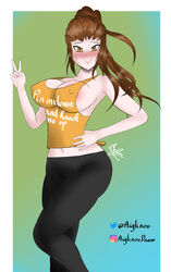 brigitte from overwatch by aiglinoudraw