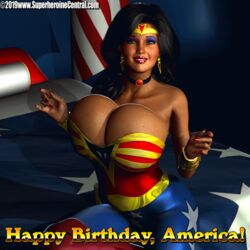 3d american_fox animated barely_contained_breasts bed big_breasts black_hair blue_eyes boots bouncing_breasts breasts busty crown danoshc dc dc_comics diana_prince earrings gif hands_on_hips huge_breasts jiggling justice_league knee_highs kneehighs long_hair low_cut_top massive_breasts princess royalty shaking skimpy_armor smiling superheroinecentral thick_thighs top_heavy wonder_woman wonder_woman_(series)