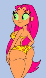 1girls 2020 ass big_ass big_breasts bikini breasts cartoon_network dat_ass dc dc_comics drawingthings12 edit female koriand'r pink_hair polka_dot polka_dot_bikini polka_dot_swimsuit solo solo_female starfire swimsuit teen_titans teen_titans_go thick_ass thick_thighs