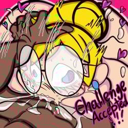 1boy 1girls anal anal_sex ass balls barefoot big_ass big_breasts blonde_hair breasts chubby cum cum_in_ass cum_inside dark-skinned_male dark_skin duo english_text erection female glasses huge_ass huge_breasts huge_cock human interracial legs_up male naked_footwear naked_shoes nude original_character partial_male penis pussy roxy_maxwell_(spin_doctor) sex shoes socks source_request spindoctorng spread_legs straight testicles text thick_thighs veins veiny_penis wappah wide_hips