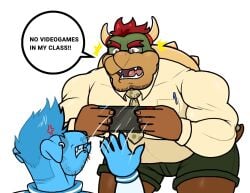 bowser bowser(cheno) cheno furry furry_male gay gay_male nintendo yiff