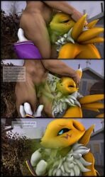 3d_(artwork) absurd_res anthro bad_breath bandai_namco bodily_fluids breath dialogue digimon digimon_(species) digital_media_(artwork) duo fellatio female genitals hi_res human male male/female mammal marlene_mulebreath oral oral_penetration penetration penile penis prostitution public public_nudity public_sex renamon saliva saliva_on_penis sex sloppy_blowjob smelly source_filmmaker_(artwork)