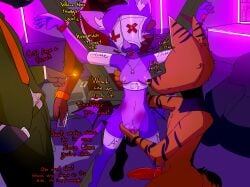 absurd_res anal animal_butchery_diagram animal_genitalia animal_penis anthro balls bat battie_(yisto) blinders blindfold bodily_fluids bondage bondage_furniture bound breasts canid canine canine_genitalia canine_penis clothed clothed/nude clothed_male clothing cross degradation dialogue dirty_talk dripping drooling drugged ear_piercing exposed eyewear facial_piercing fingering forced fox free_use fur genital_fluids genitals grope group group_sex gynomorph helpless hi_res hip_tuft hip_wings humanoid_genitalia humanoid_penis humiliation imminent_mutilation intersex intersex/male jewelry kidnapping knot male mammal nipple_piercing nipples nose_piercing nude objectification penis piercing pointy_ears precum precum_drip privvys-art public public_exposure public_humiliation public_sex public_use purple_body purple_fur questionable_consent razor_blade restrained restrained_arms restrained_legs restraint_device saint_andrew's_cross saliva septum_piercing sex size_difference slave small_breasts small_penis smoking solo_focus substance_intoxication suit tongue tongue_out tuft unusual_wing_placement
