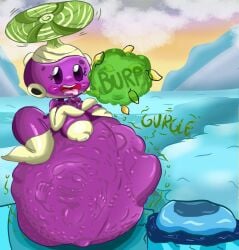 1girls anthro anthrofied ass belly belly_bulge breasts fat female female_pred flora_fauna nitrobutter plant plant_girl plant_humanoid plantie plants_vs._zombies plants_vs_zombies popcap_games pred pussy rotobaga_(pvz) vore vore_belly weight_gain