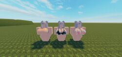 big_breasts bra breasts clothed female naked_female no_face roblox roblox_studio whorblox_adventure