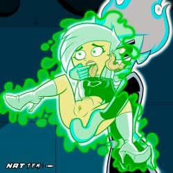 1boy 1boy1girl 1girl1boy anal anal_insertion anal_masturbation anal_sex dani_phantom danny_fenton danny_phantom female ghost ghost_girl green_eyes high_heel_boots legs_open legs_spread licking_ear nat_tpm nickelodeon open_pussy paralyzed pussy_focus pussy_lips red_eyes telekinesis tongue_kiss tongue_out vagina_focus white_hair
